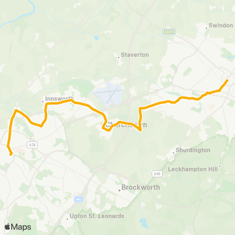 Stagecoach West  map