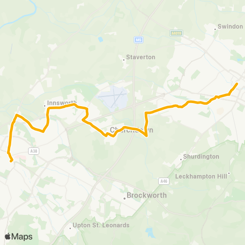 Stagecoach West  map