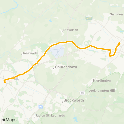 Stagecoach West  map