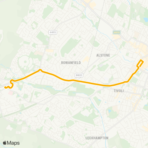 Stagecoach West  map