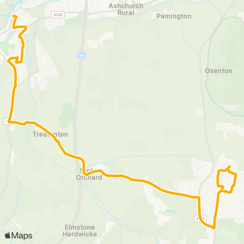 Stagecoach West  map