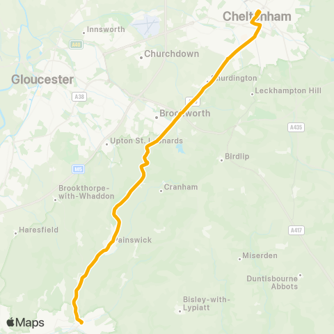 Stagecoach West  map