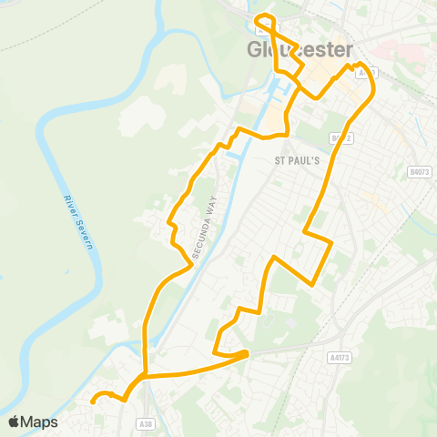 Stagecoach West  map