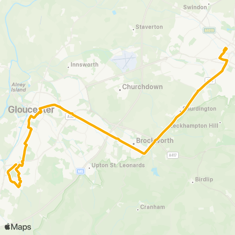Stagecoach West  map