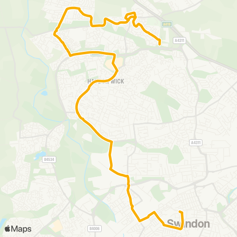 Stagecoach West  map