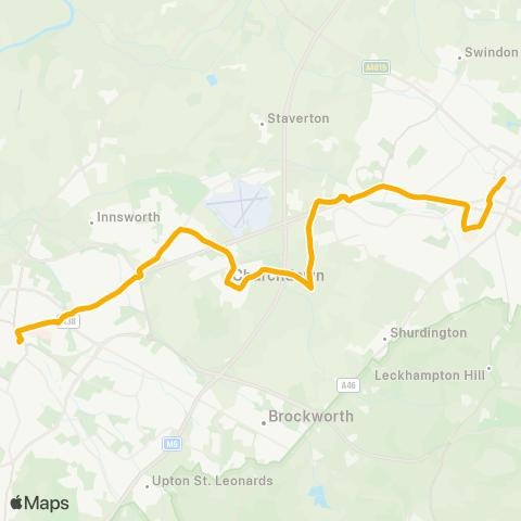 Stagecoach West  map