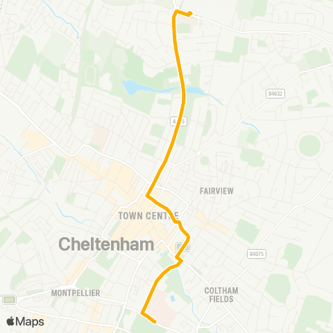 Stagecoach West Hospital Main Entrance - Park & Ride map