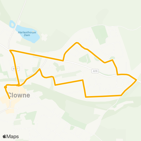 Stagecoach Yorkshire Tesco - Tesco map