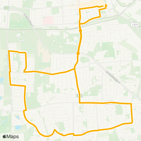 Stagecoach East Midlands  map