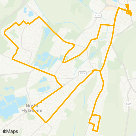 Stagecoach East Midlands  map