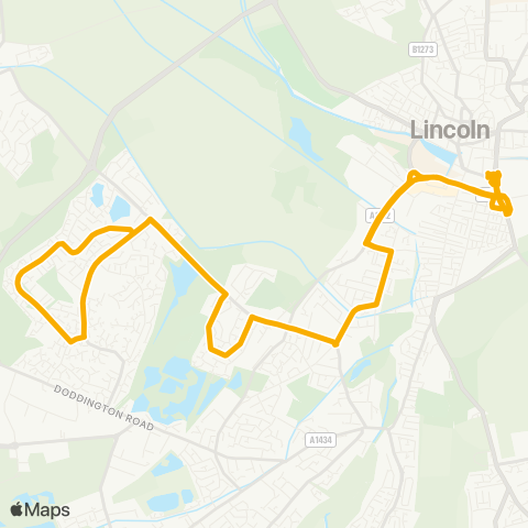 Stagecoach East Midlands  map