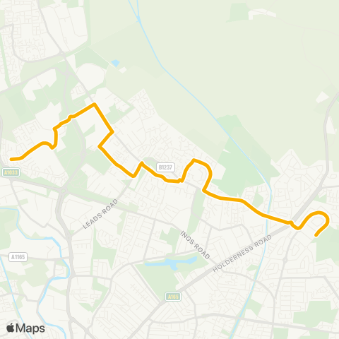 Stagecoach East Midlands  map