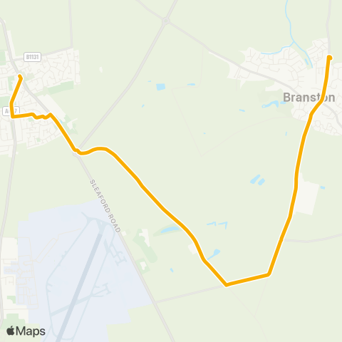 Stagecoach East Midlands  map