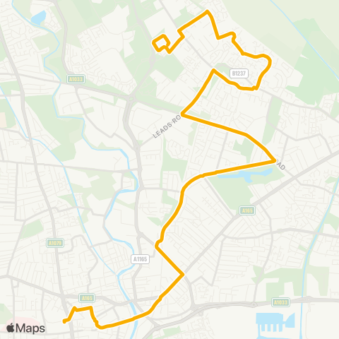 Stagecoach East Midlands  map