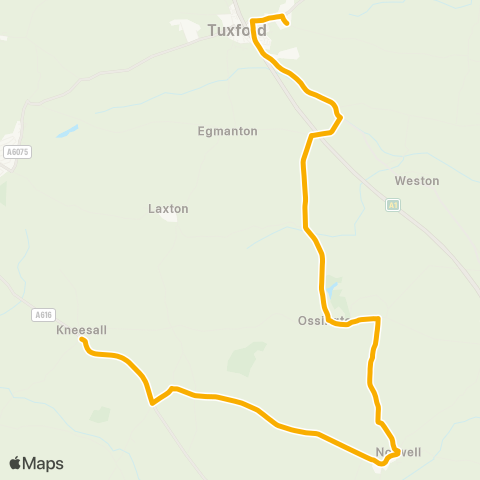 Stagecoach East Midlands  map