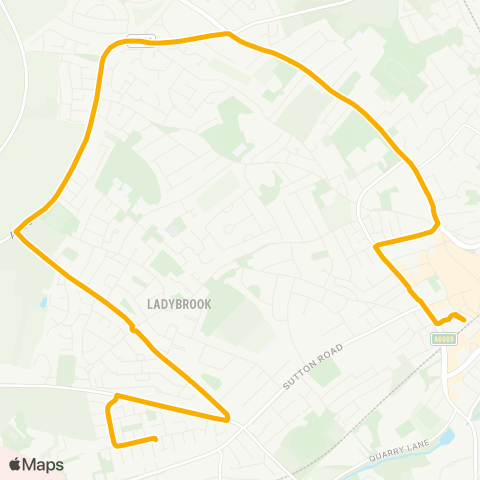 Stagecoach East Midlands  map