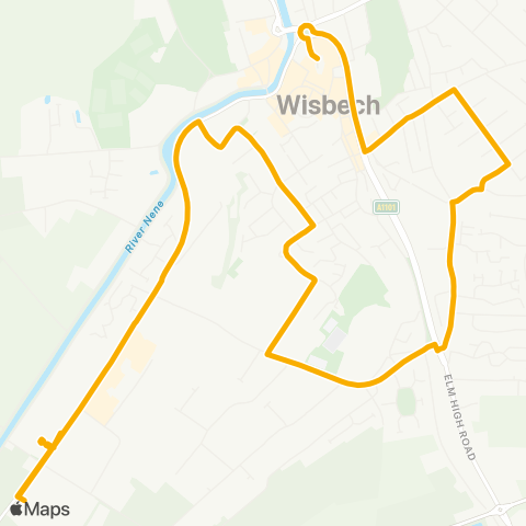 Stagecoach East Midlands  map