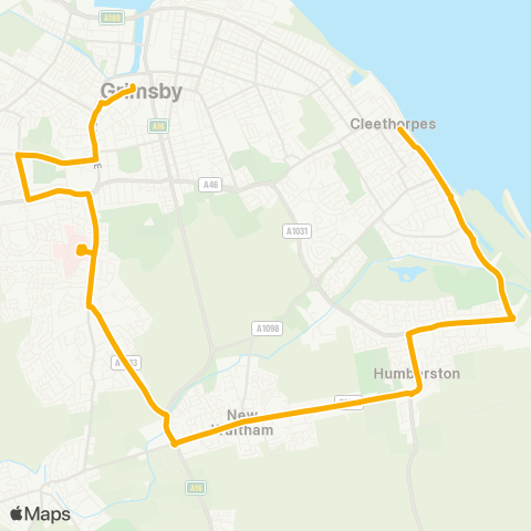 Stagecoach East Midlands  map