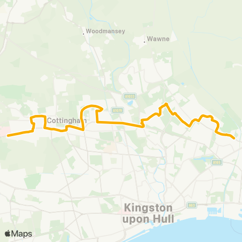 Stagecoach East Midlands  map