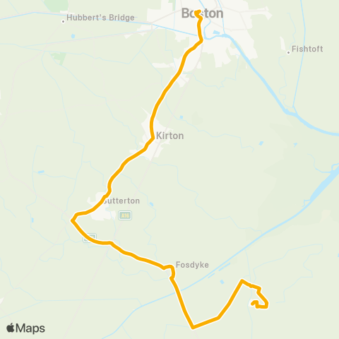 Stagecoach East Midlands  map