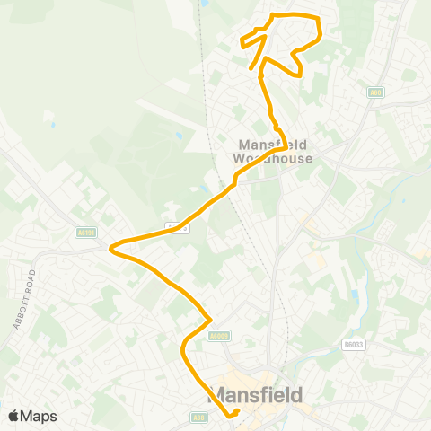 Stagecoach East Midlands  map