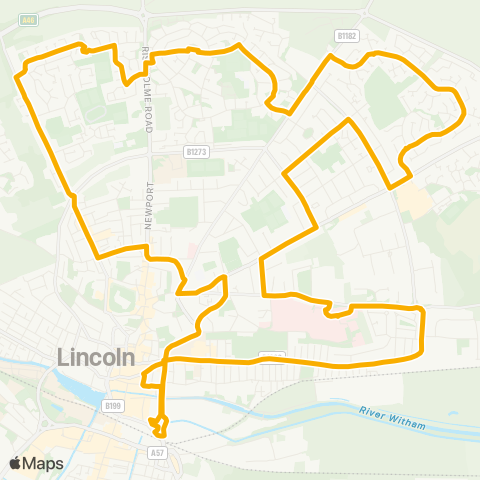Stagecoach East Midlands  map