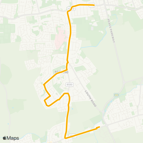 Stagecoach East Midlands  map