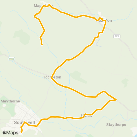 Stagecoach East Midlands  map