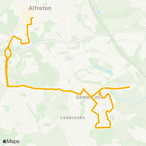 Stagecoach East Midlands  map
