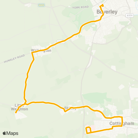 Stagecoach East Midlands  map