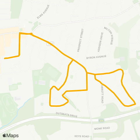 Stagecoach East Midlands  map