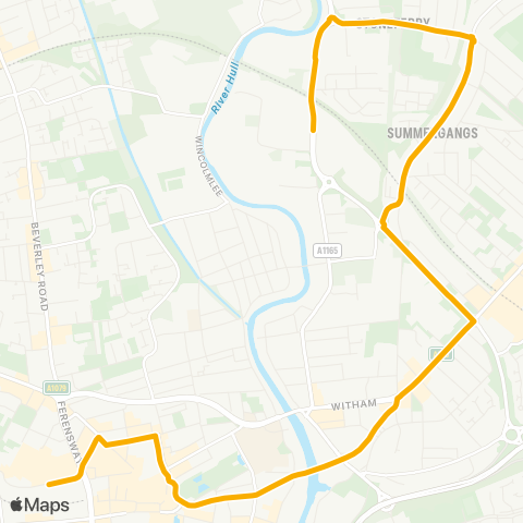 Stagecoach East Midlands  map