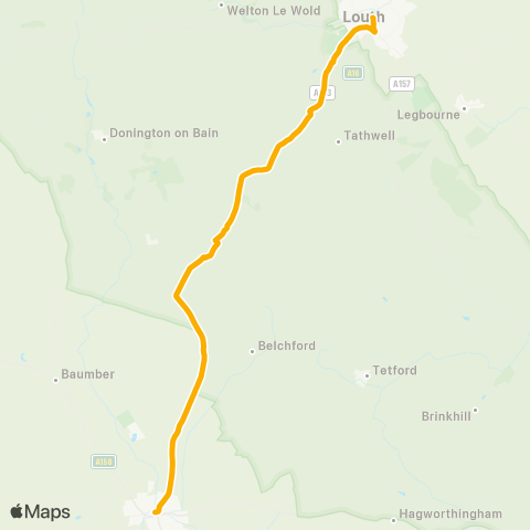 Stagecoach East Midlands  map