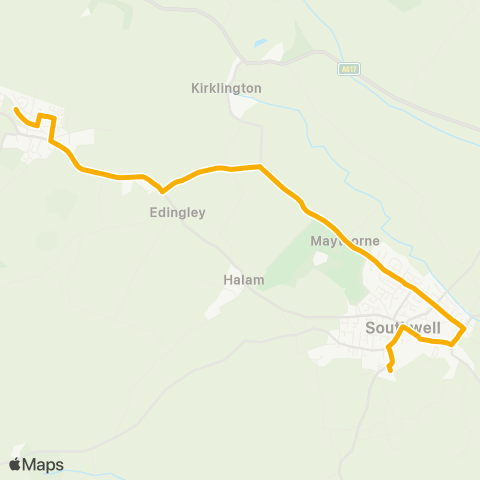 Stagecoach East Midlands  map