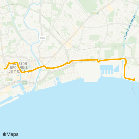 Stagecoach East Midlands  map