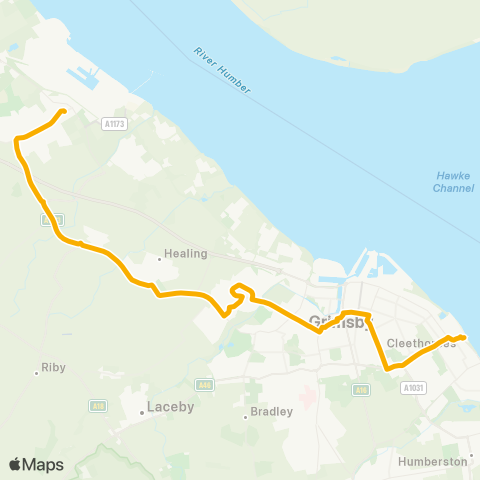 Stagecoach East Midlands  map