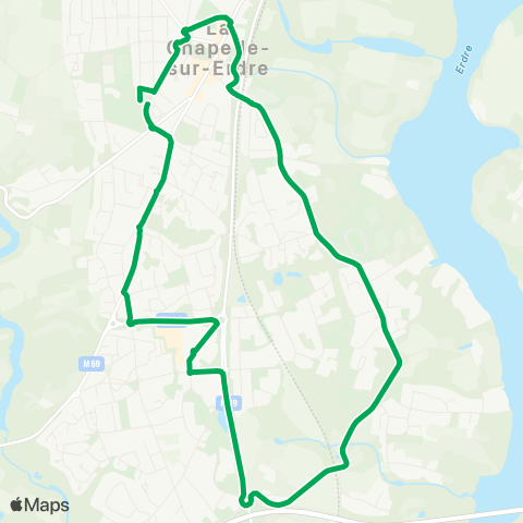 Naolib Cotalard - Léo Lagrange map