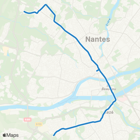 Naolib Marcel Paul - Neustrie map