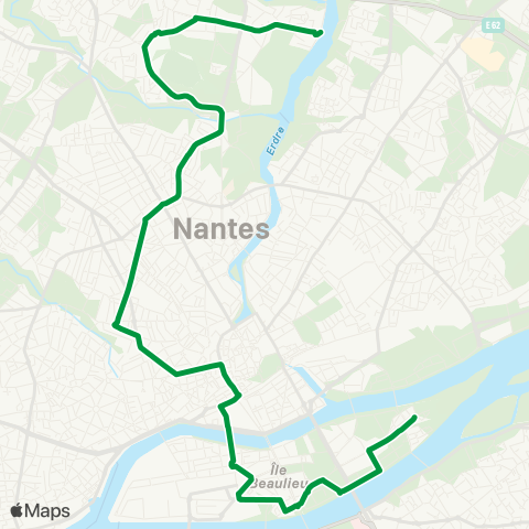 Naolib Jonelière - Hôtel de Région map