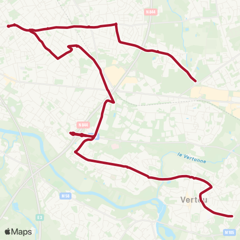 Naolib Chalonges - René Bernier map