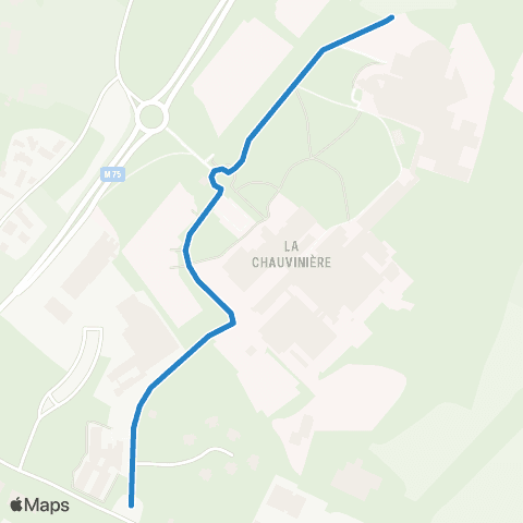 Naolib Hôpital Laënnec - Bio Ouest map