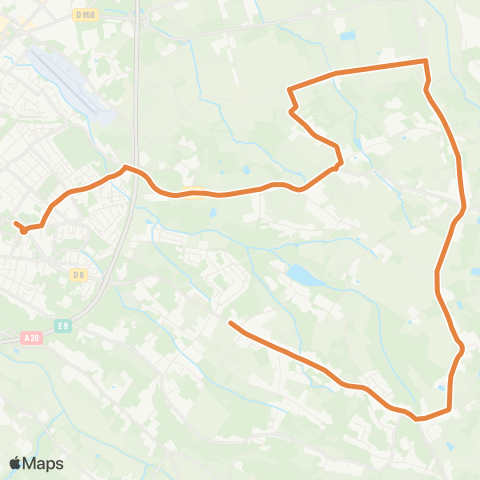 TM Transports Montalbanais Les Farguettes/St-Martial - Pôle Fobio map