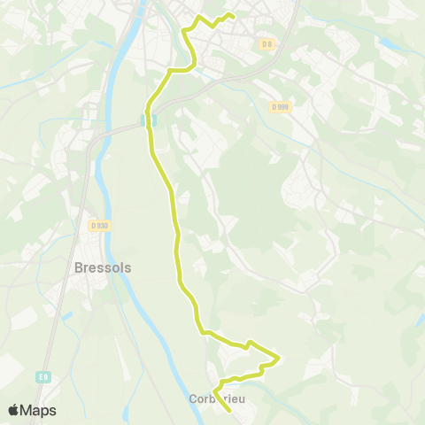 TM Transports Montalbanais Corbarieu - Pôle Fobio map