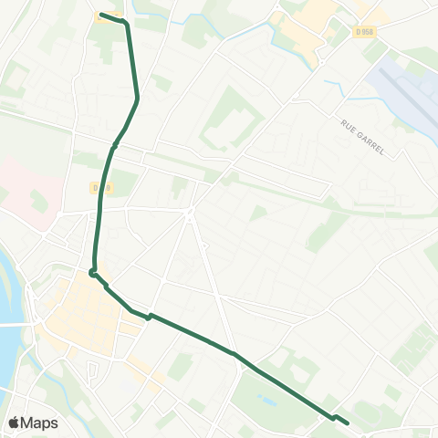 TM Transports Montalbanais Pôle Fobio - Azaña map