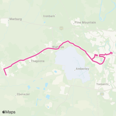 TransLink Western - Rosewood (Alls) map
