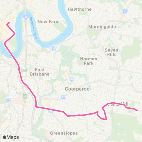 TransLink Carina - City Rocket map