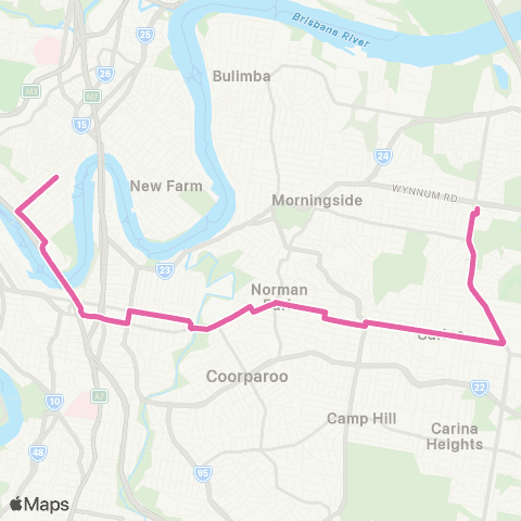 TransLink Cannon Hill - City Rocket map