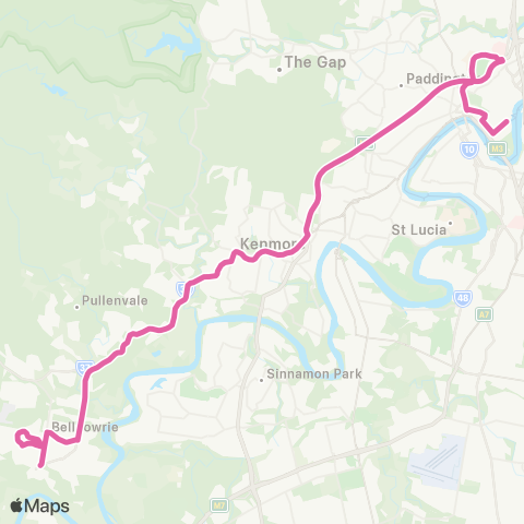 TransLink Moggil - City Rocket map