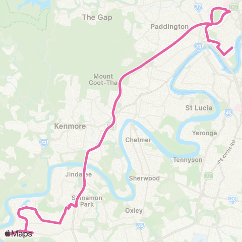 TransLink Riverhills - City Rocket map