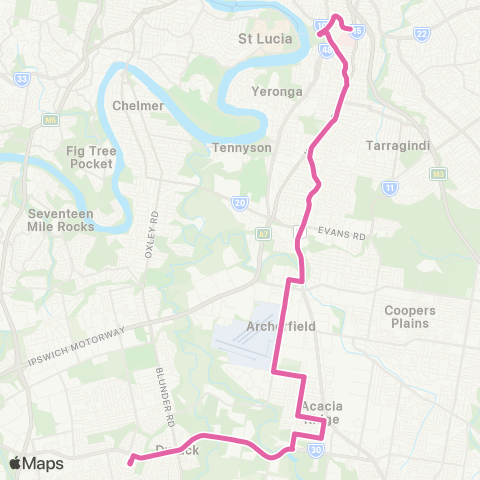 TransLink Inala - City map